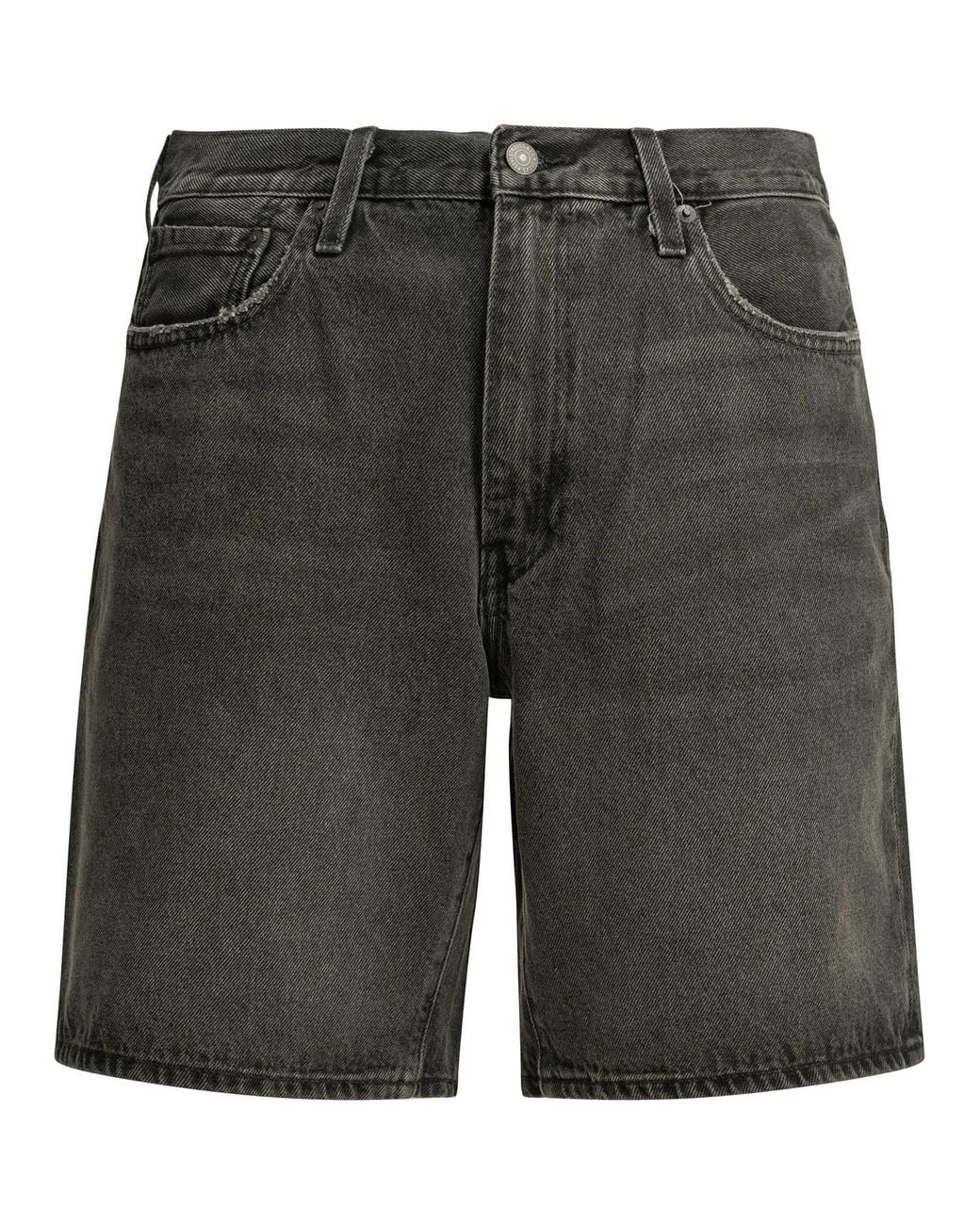 Levi's Gray "468 Stay Loose" Five Pocket Shorts