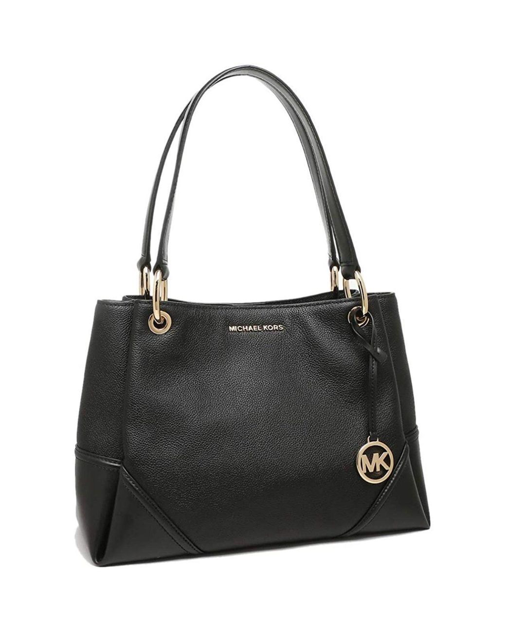 Michael Kors Nicole Large Shoulder Tote Bag Handbag in Black Lyst