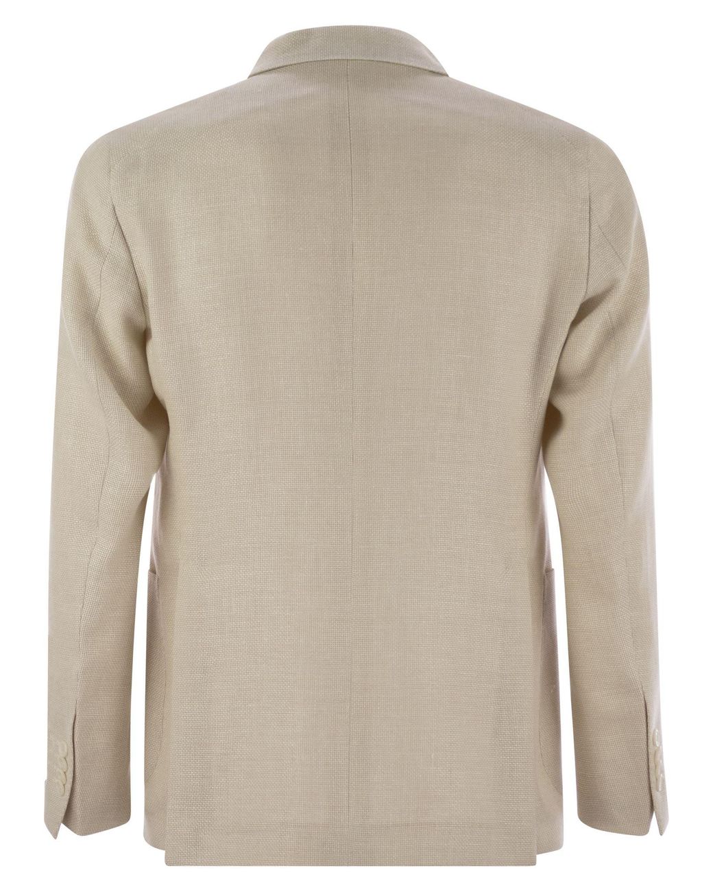 Tagliatore Natural Virgin Wool And Linen Jacket for men