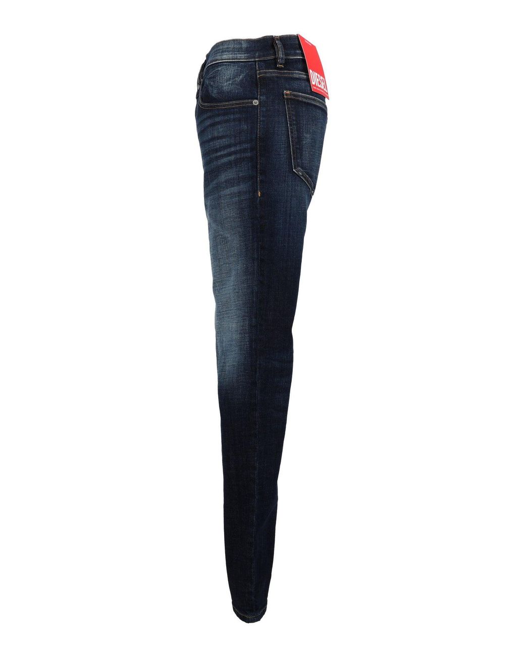 DIESEL Blue 2019 D-Strukt Straight-Leg Jeans