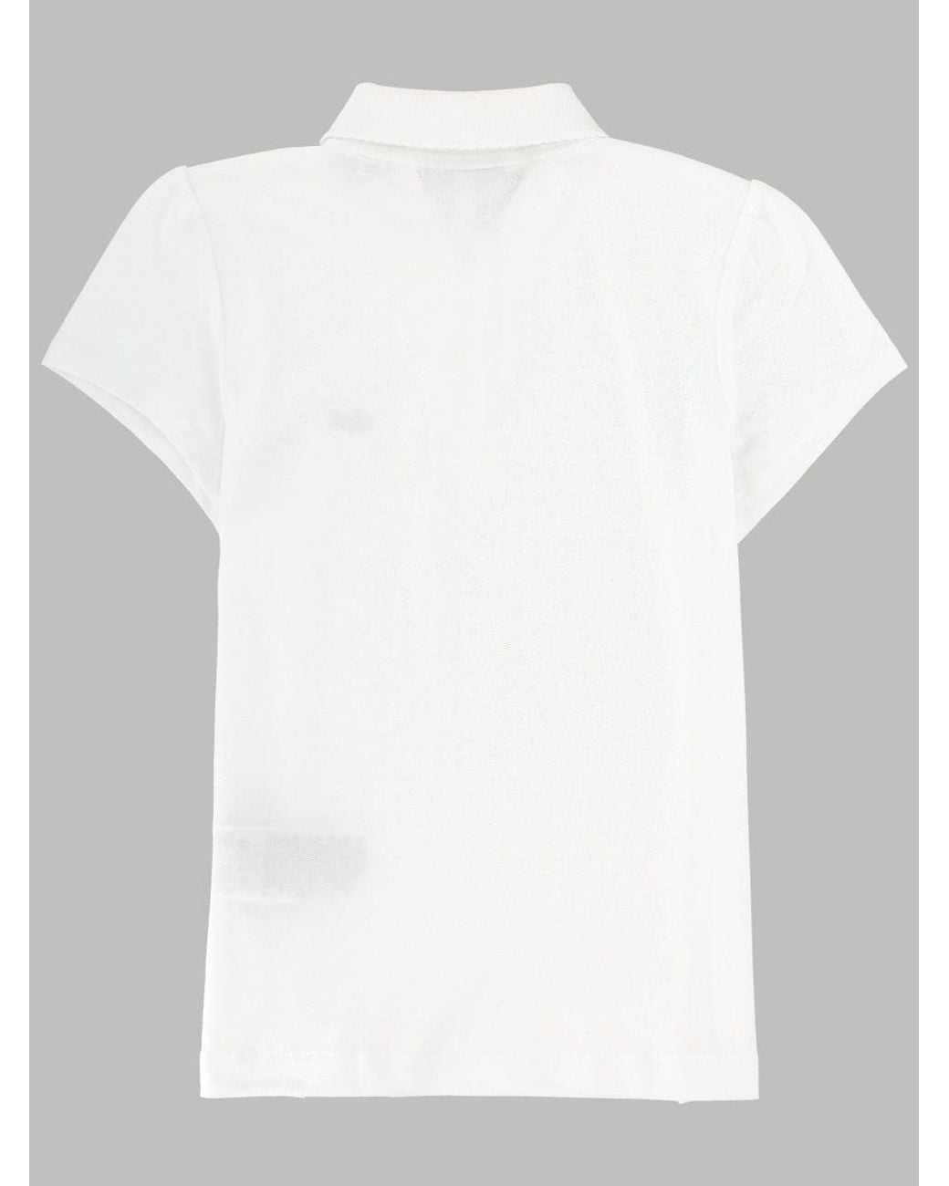 Lacoste White Lcg Petite Polo W8L