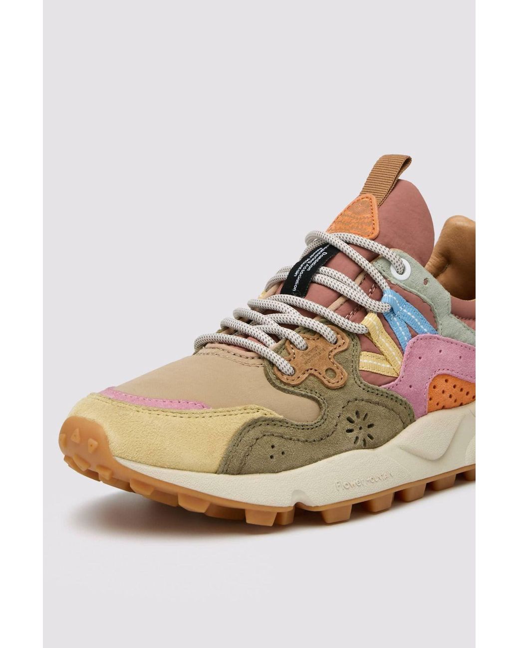 Flower Mountain Pink Sneakers Mehrfarbig