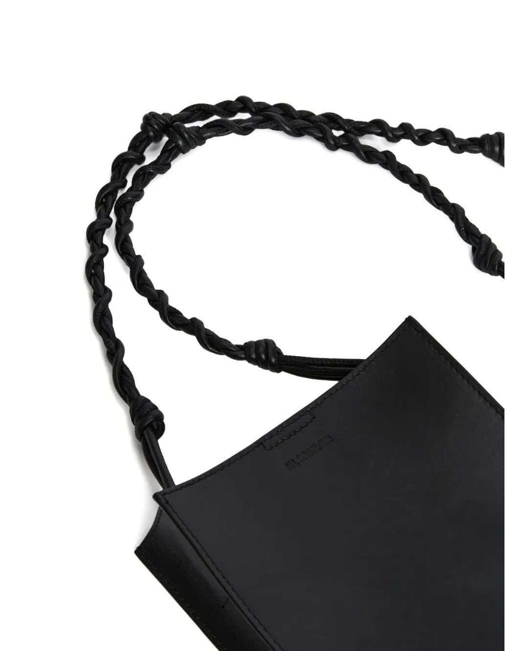 Jil Sander White Tangle Shoulder Bag