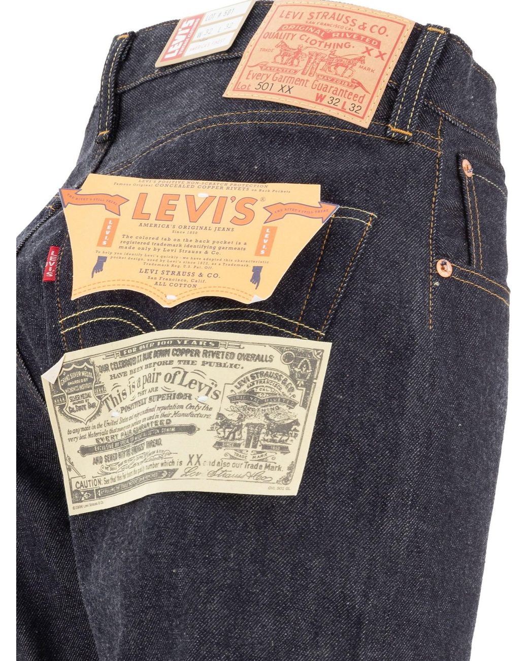 Levi's Blue " Vintage 1955 501" Jeans