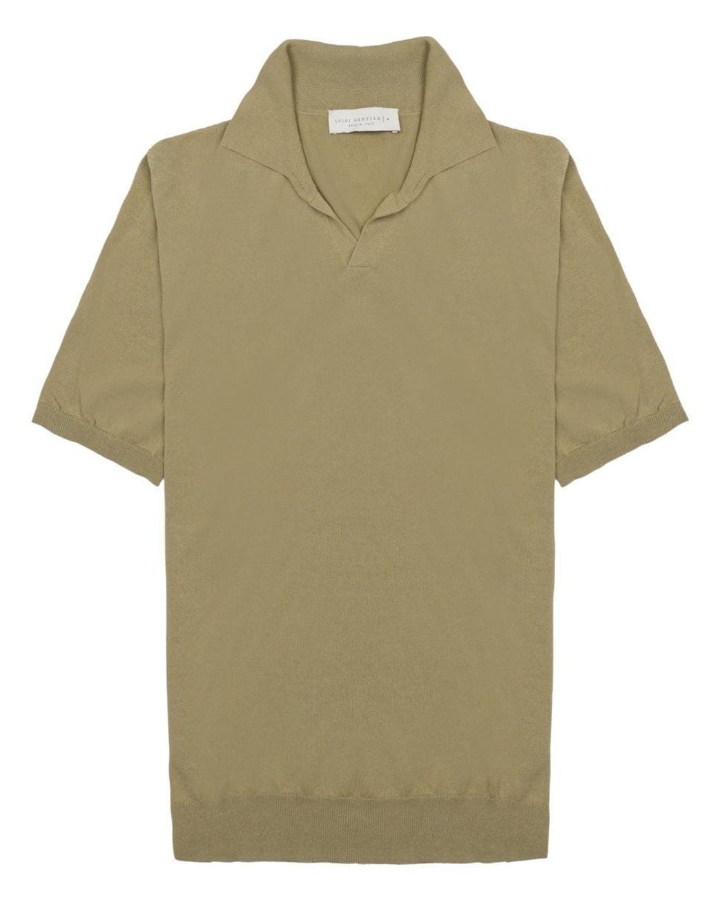 LUIGI GENTILE Green Polo "Capri"