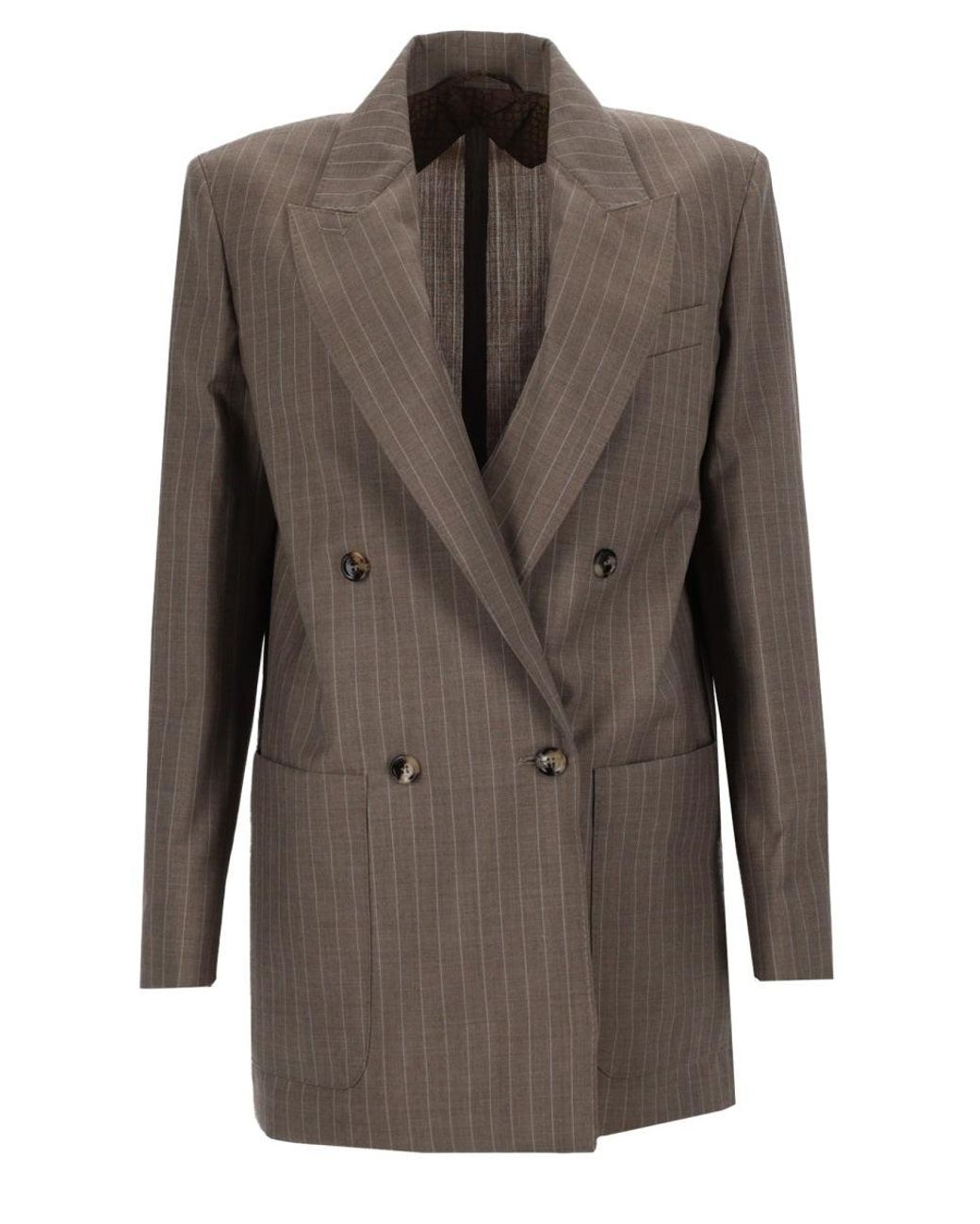 Max Mara Brown Blazer Steel