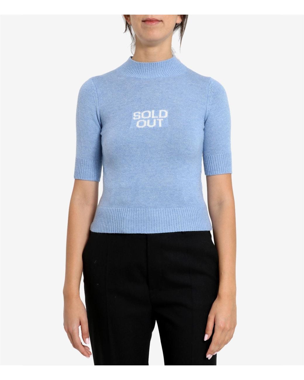 Sportmax Blue Sweaters