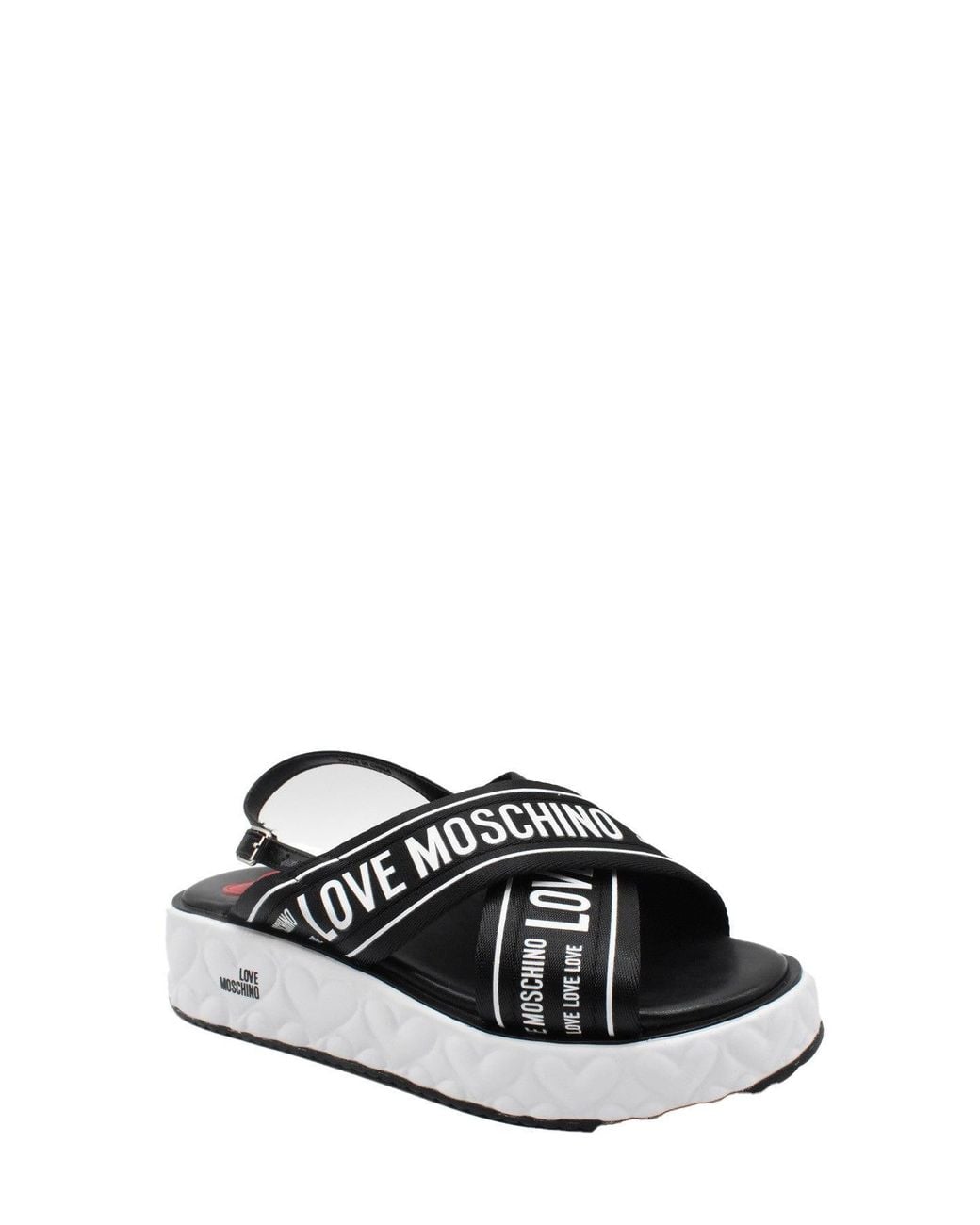 Love Moschino White Sandals