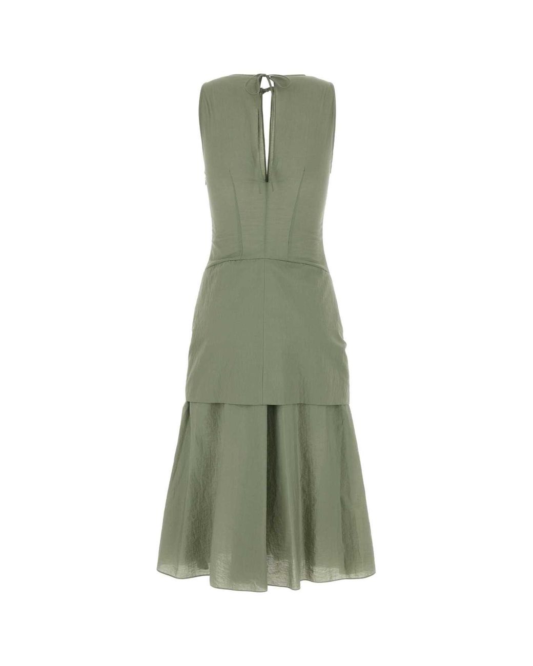 Loewe Green Sage Cotton Blend Paula S Ibiza Dress