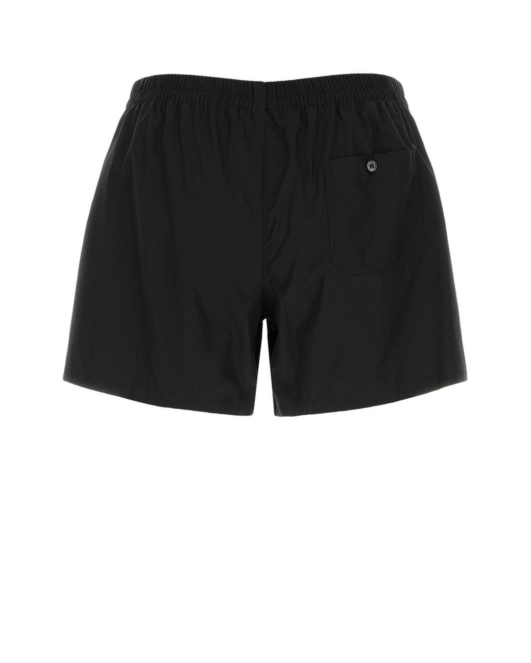 Dolce & Gabbana Black Poplin Boxer