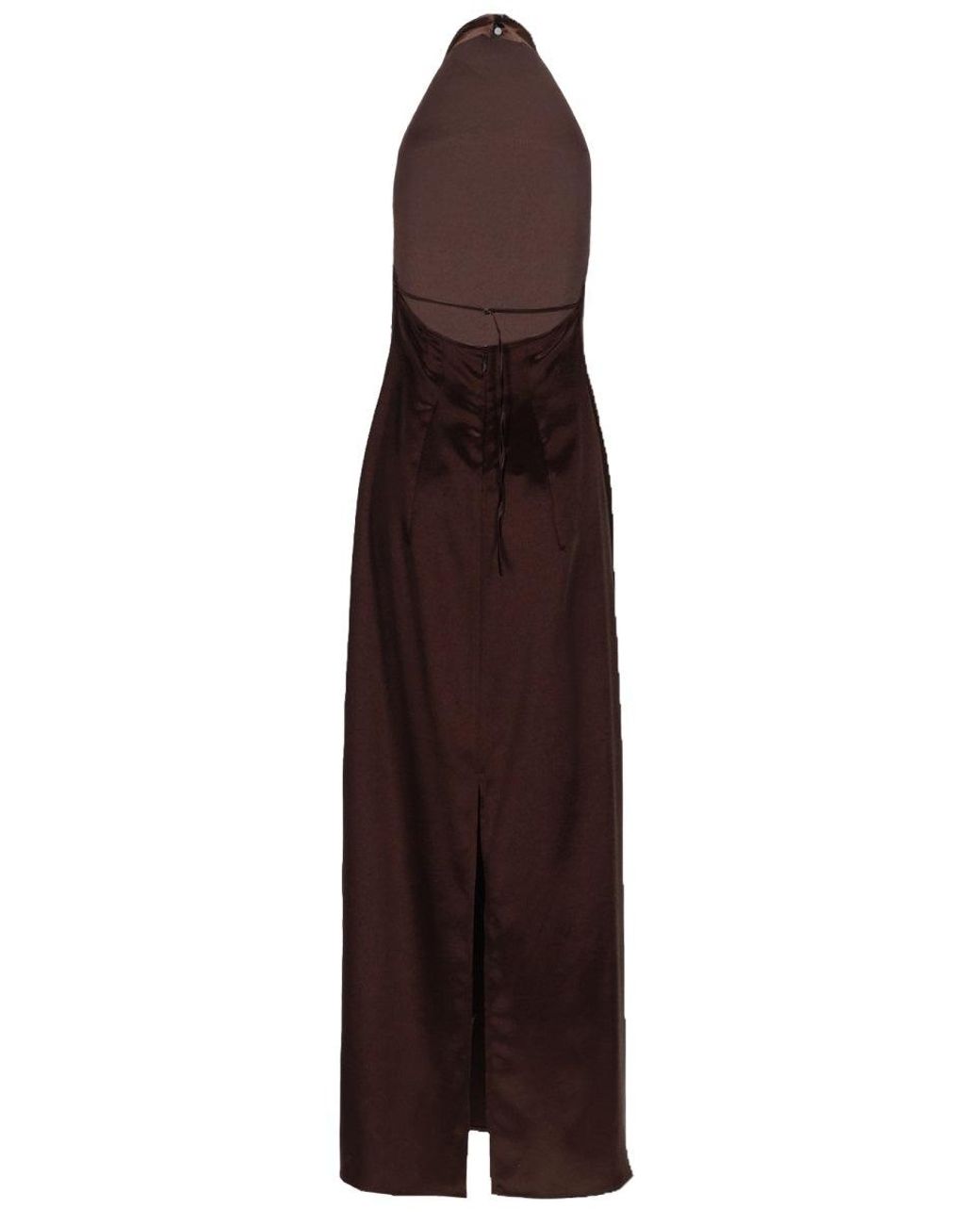 Alysi Purple Sleeveless Long Dress