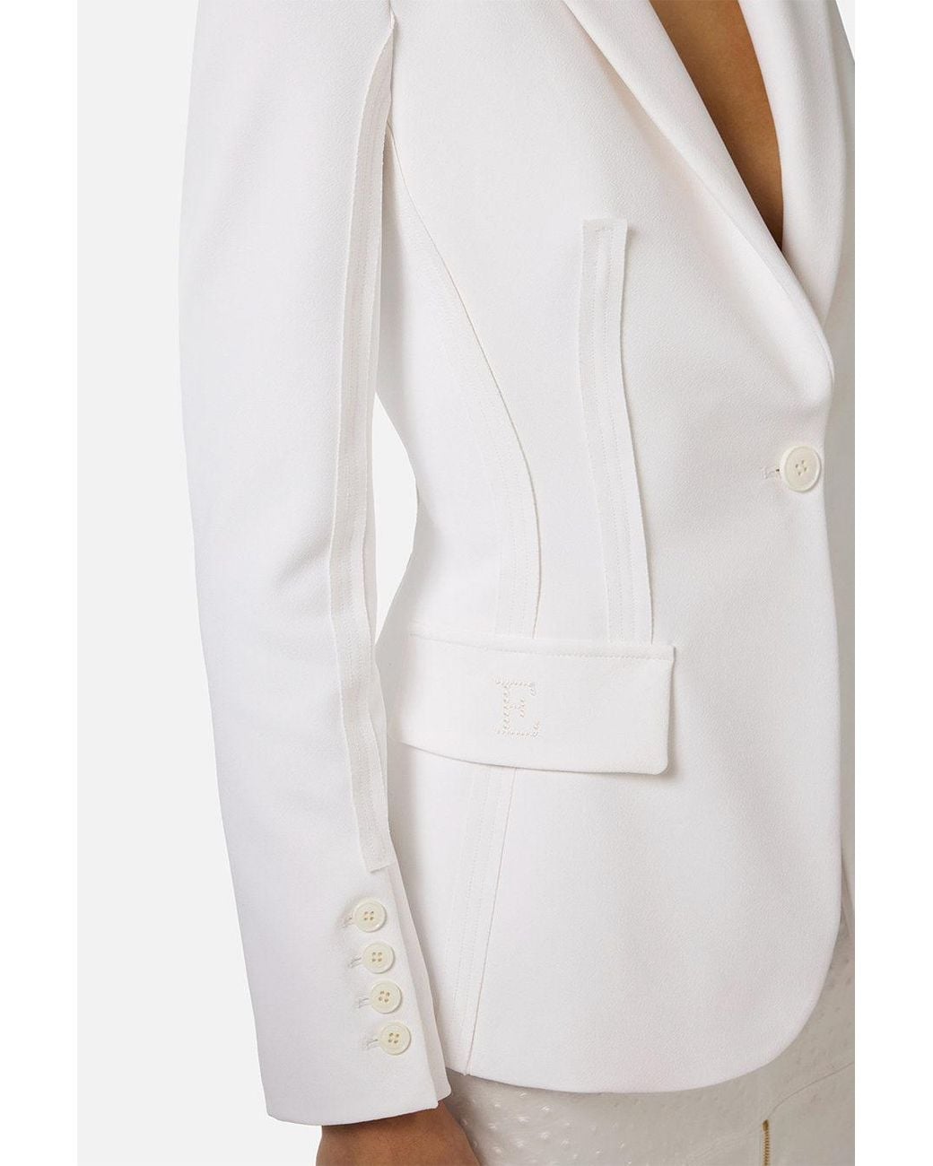 Elisabetta Franchi White Elisabetta Franchi Ivory