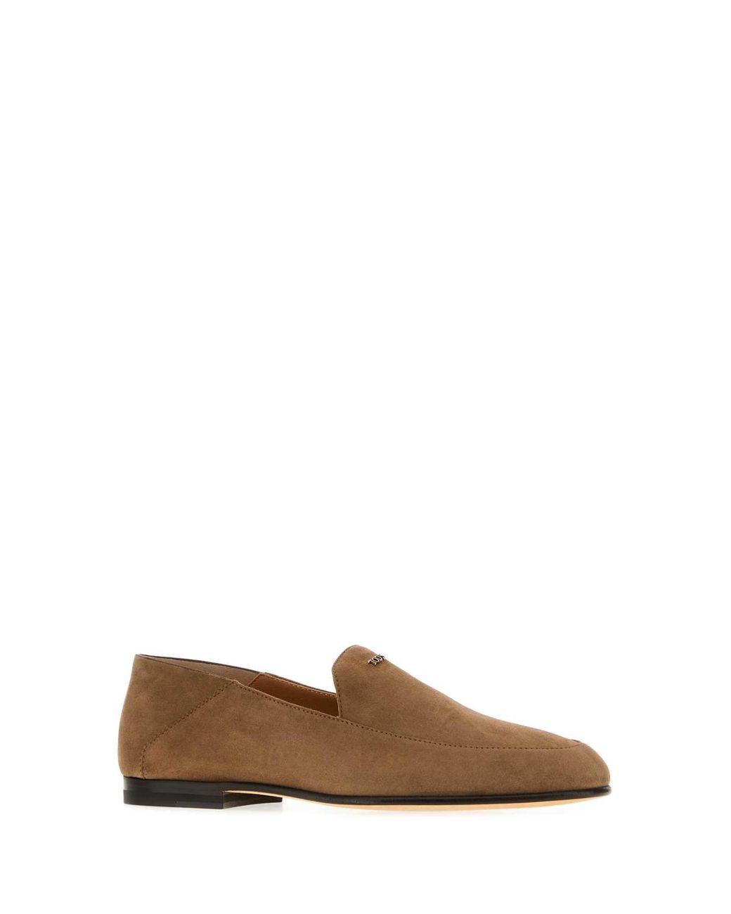 Tod's Brown Slip-On Loafers