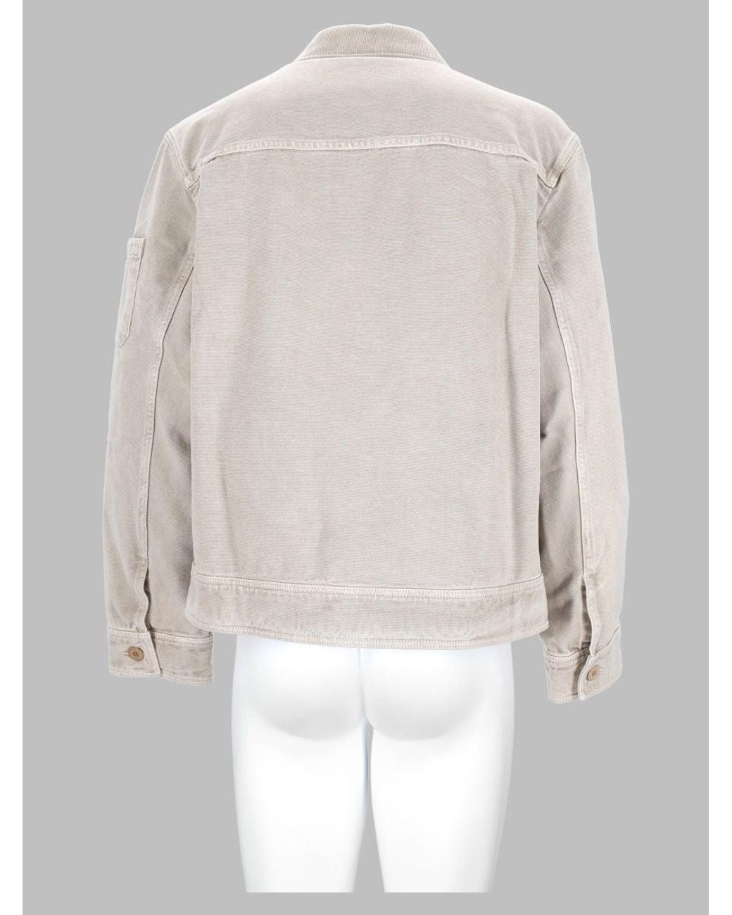 A.P.C. White A. P.C. Cotton Sports Jacket for men