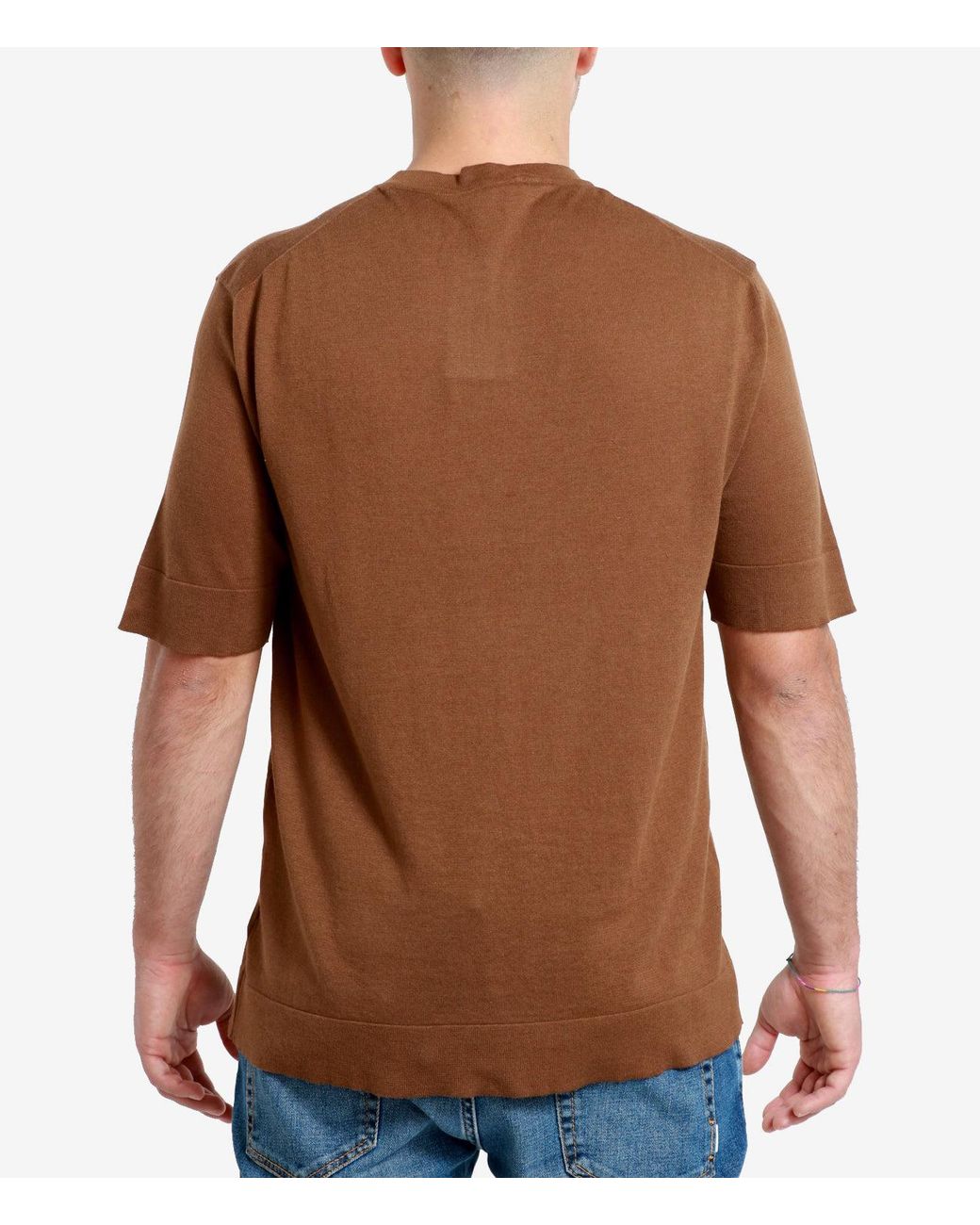 PT Torino Brown T Shirts And Polos for men
