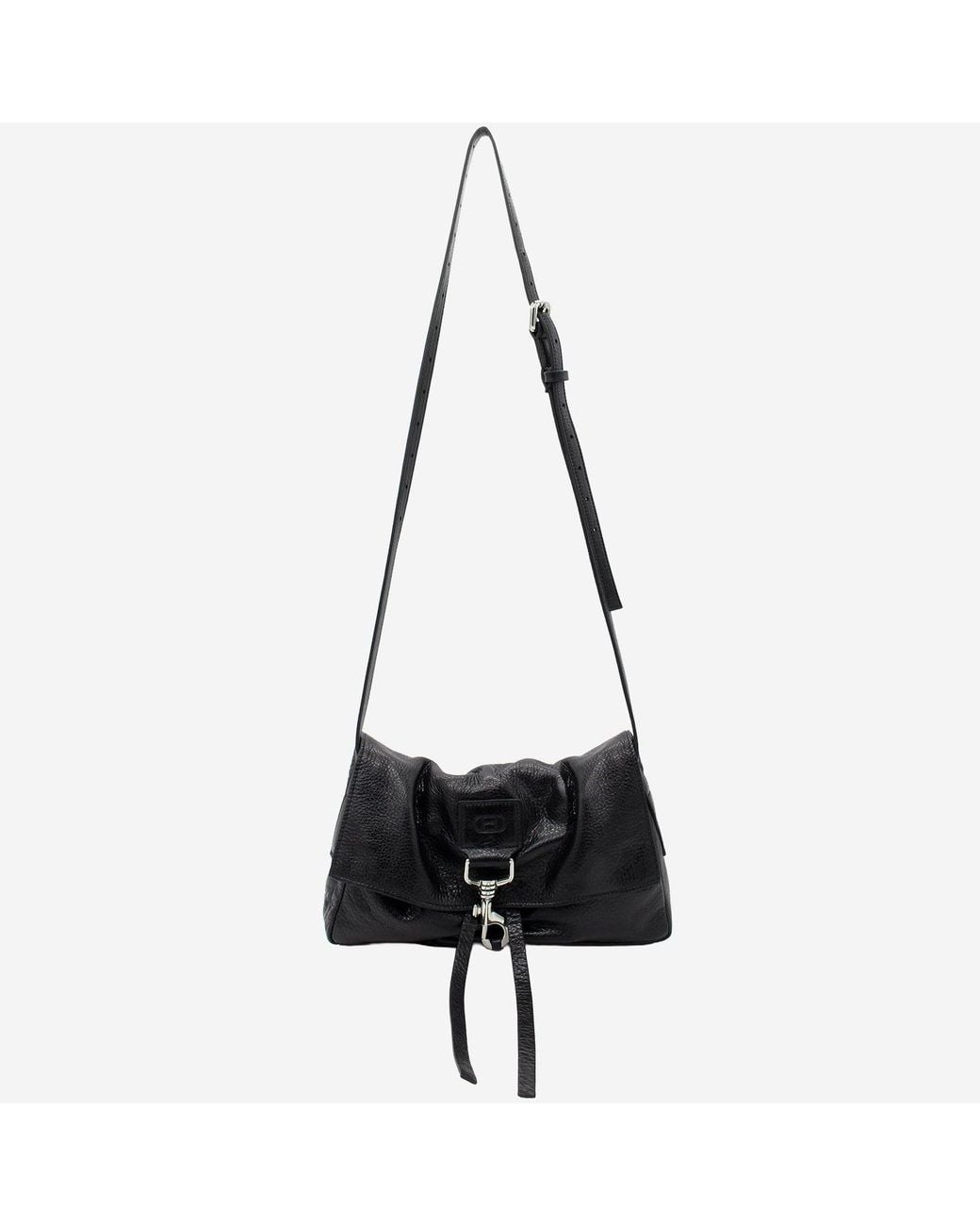 RADICA STUDIO Black Hammered Nappa Leather Bag