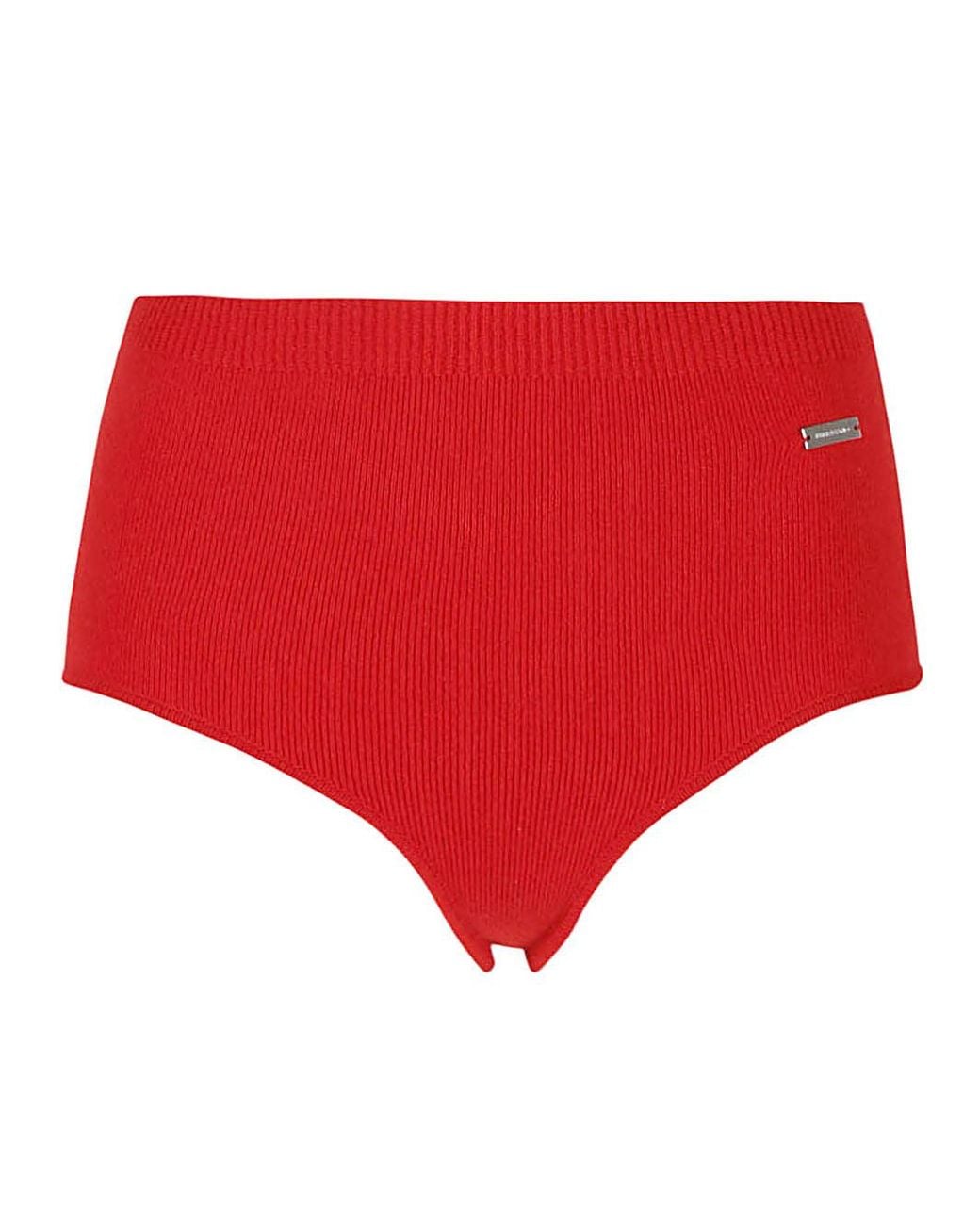 Ferragamo Red Cashmere Knitted Coulottes