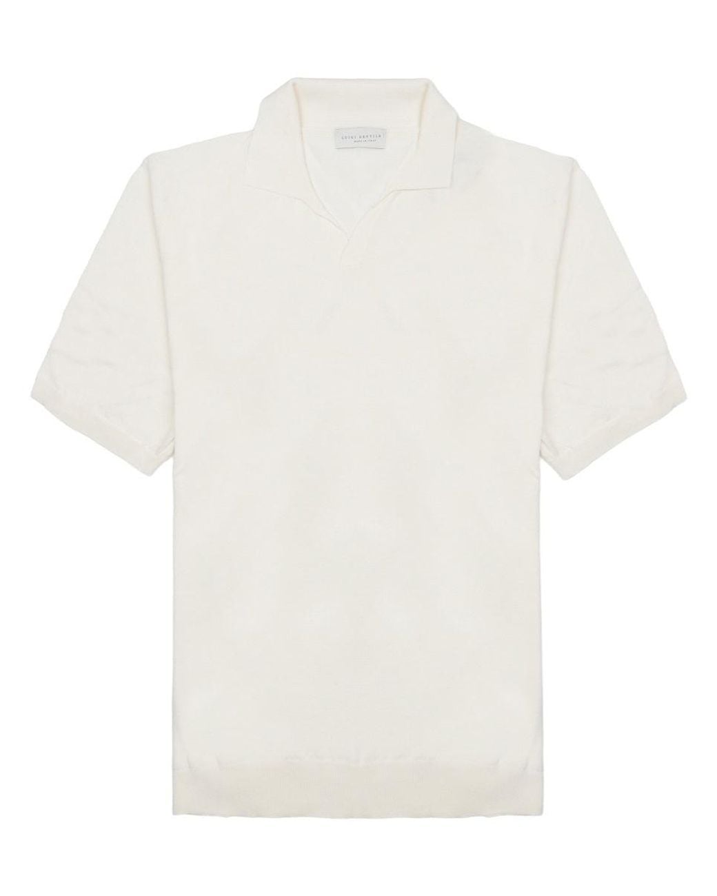 LUIGI GENTILE White Polo "Capri"