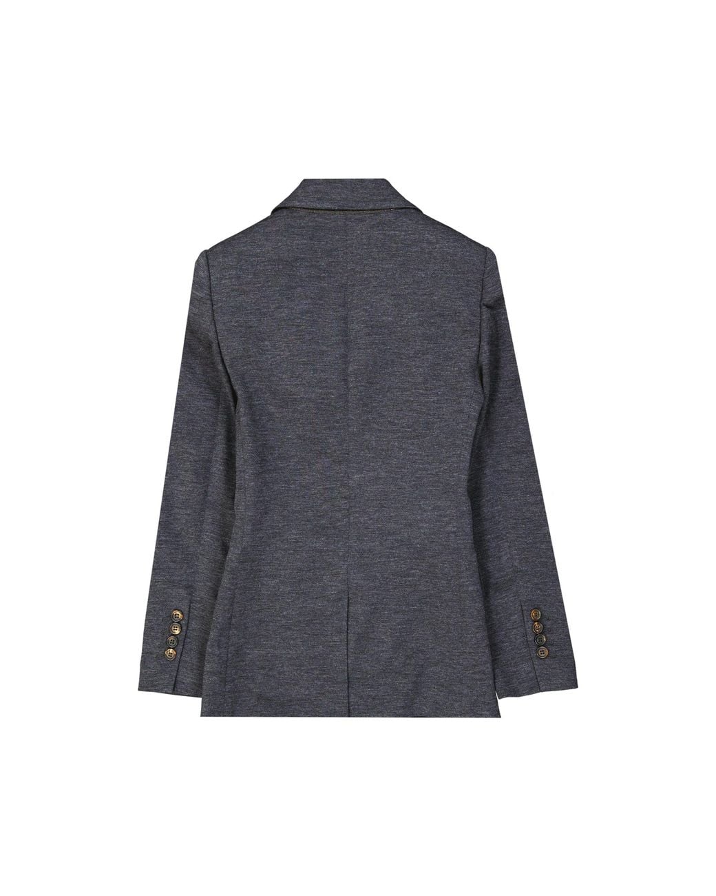 Brunello Cucinelli Blue Wool Blazer