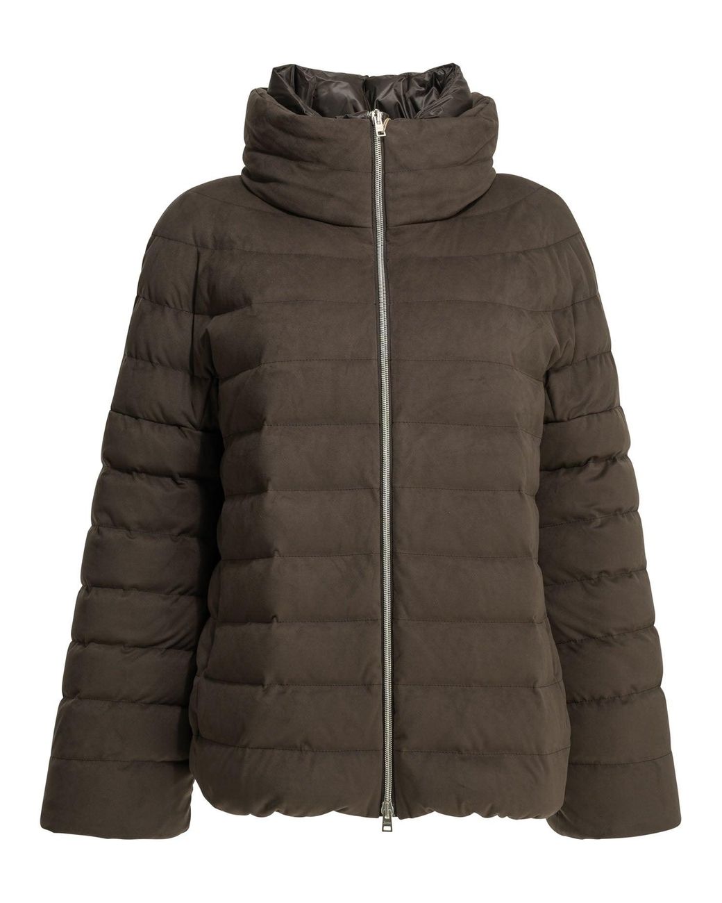 Herno Brown "Resort" Short Down Jacket