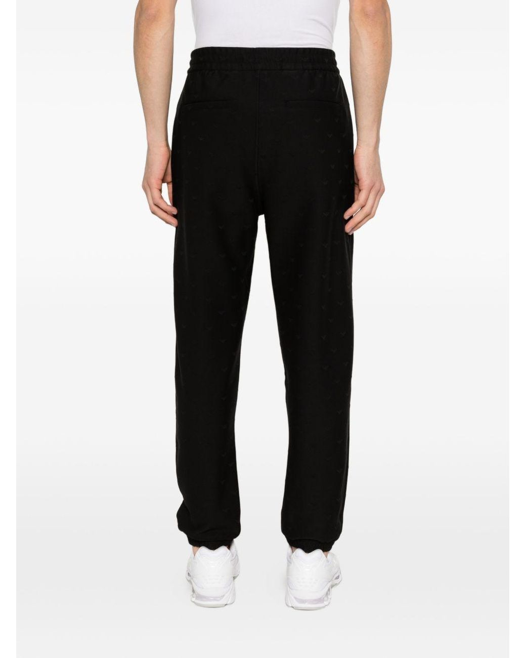 Emporio Armani Black Trousers for men