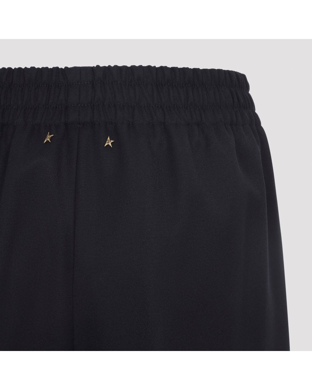 Golden Goose Deluxe Brand Blue Dark Wide-Leg Trousers