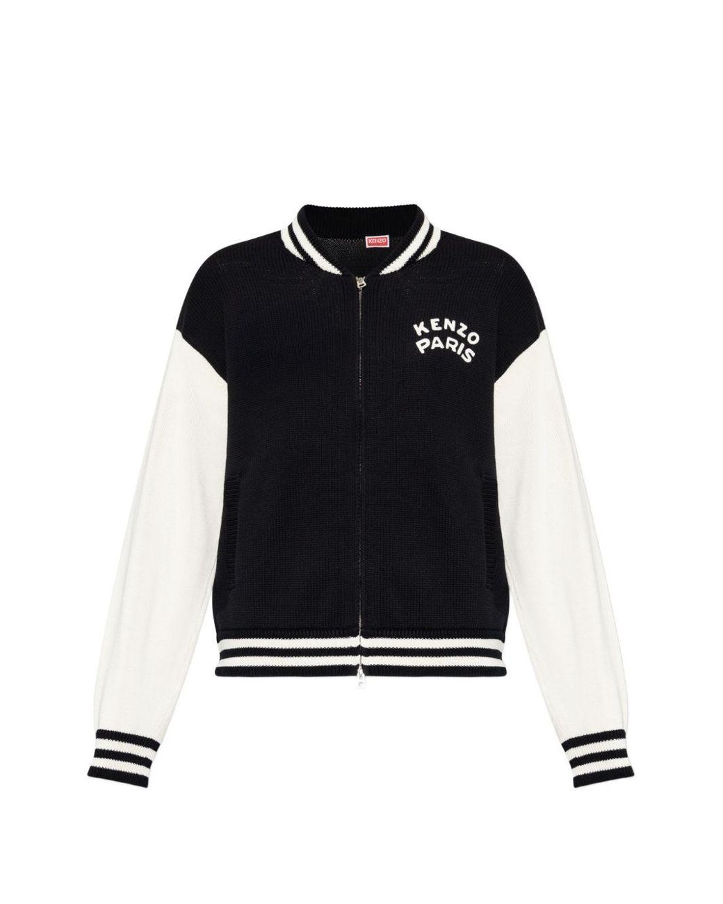 KENZO Blue Paris Cotton Cardigan