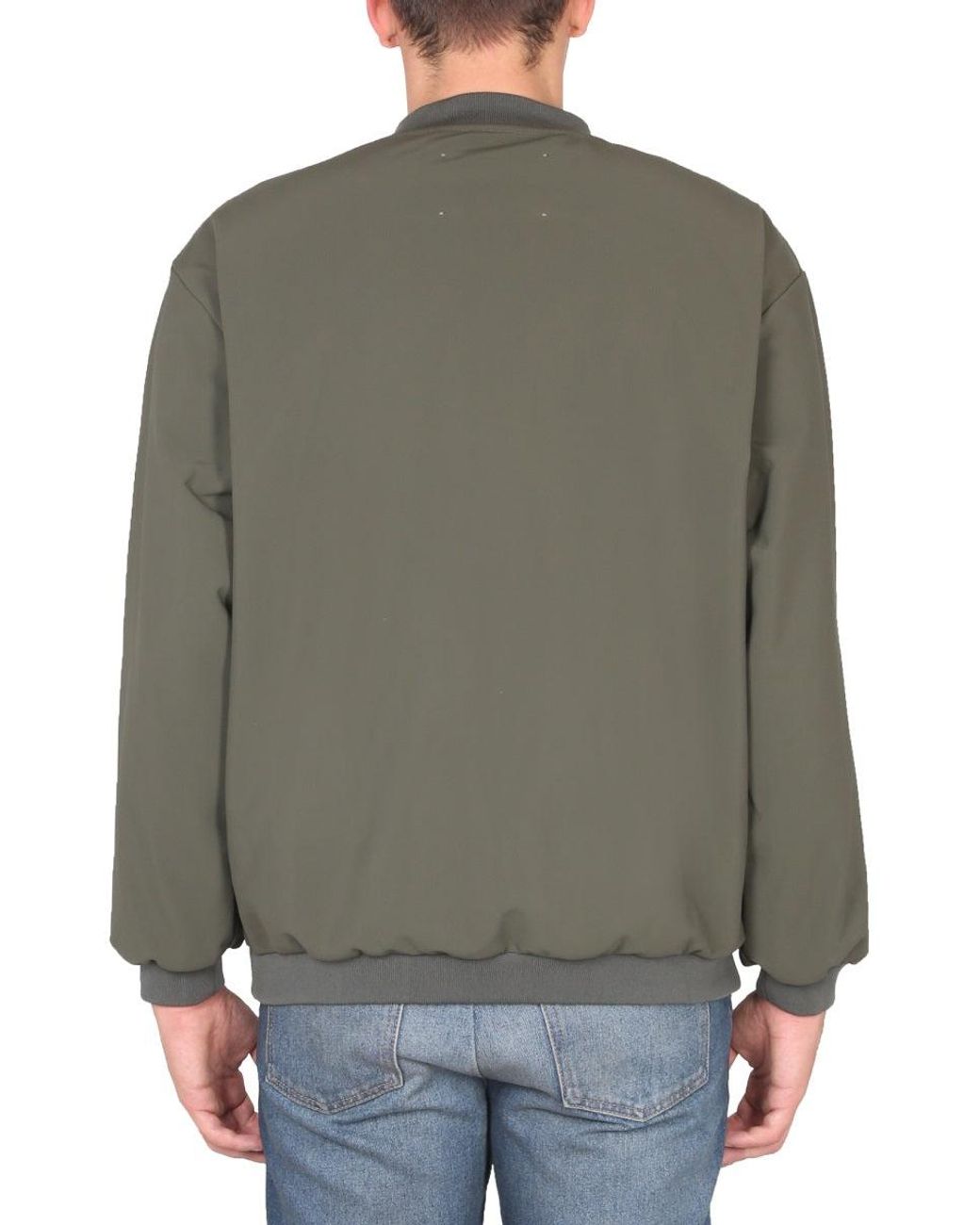 K-Way Gray Sweatshirt With Front Pocket for men
