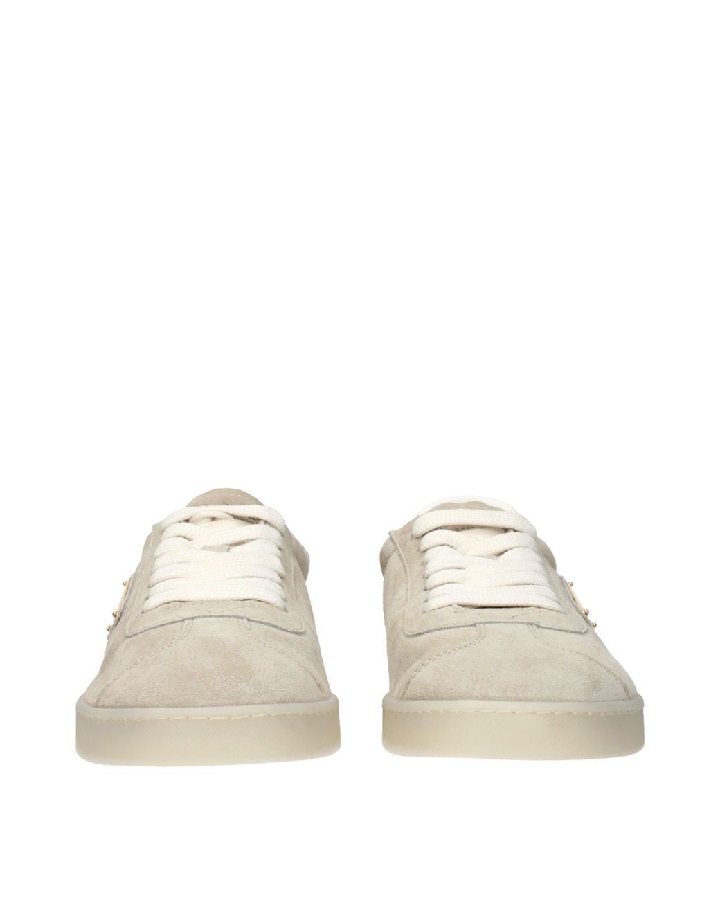 Prada Natural Sneakers Suede/Pumice for men