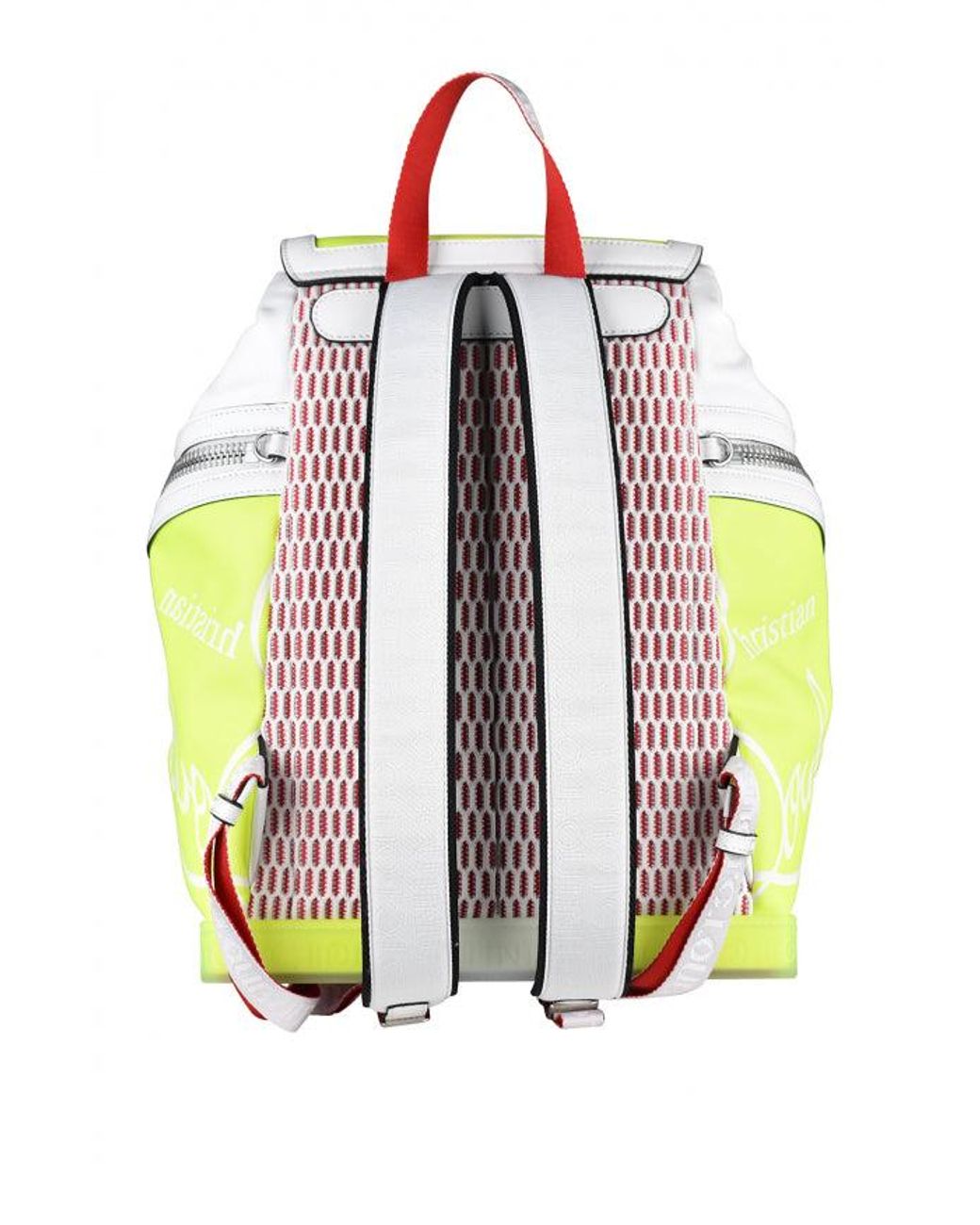 Christian Louboutin Yellow Explorafunk Backpack