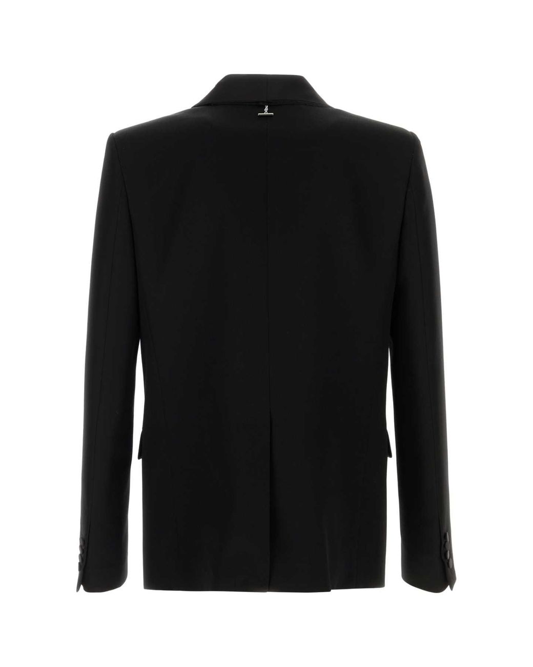 McQueen Black Wool Blazer for men