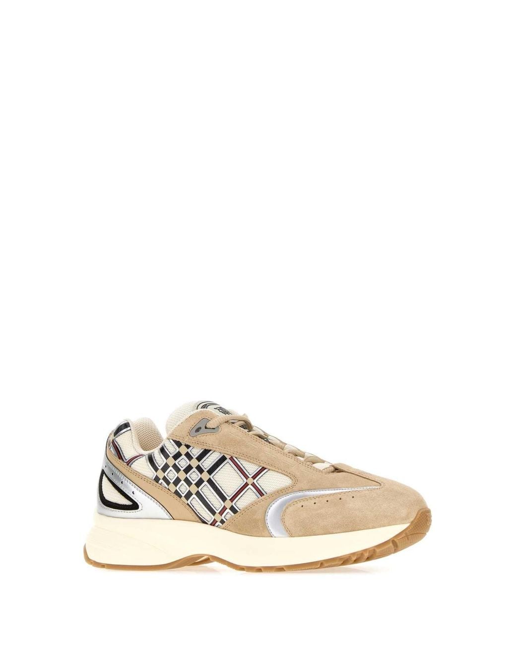 Burberry White Eclipse Sneakers for men