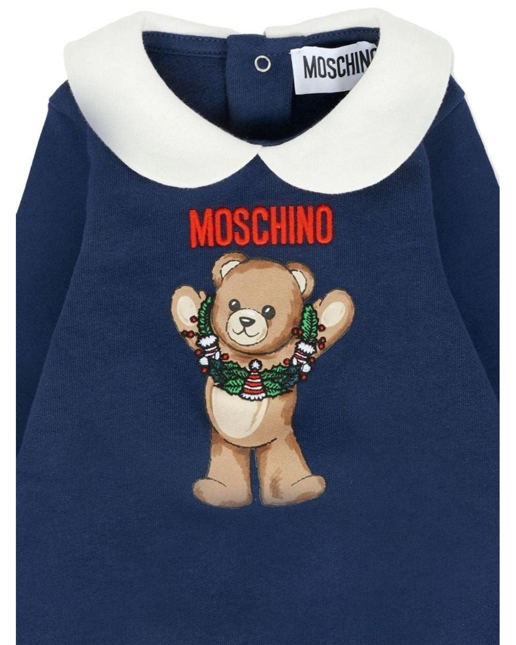 Moschino Blue "Babygrow" Bodysuit