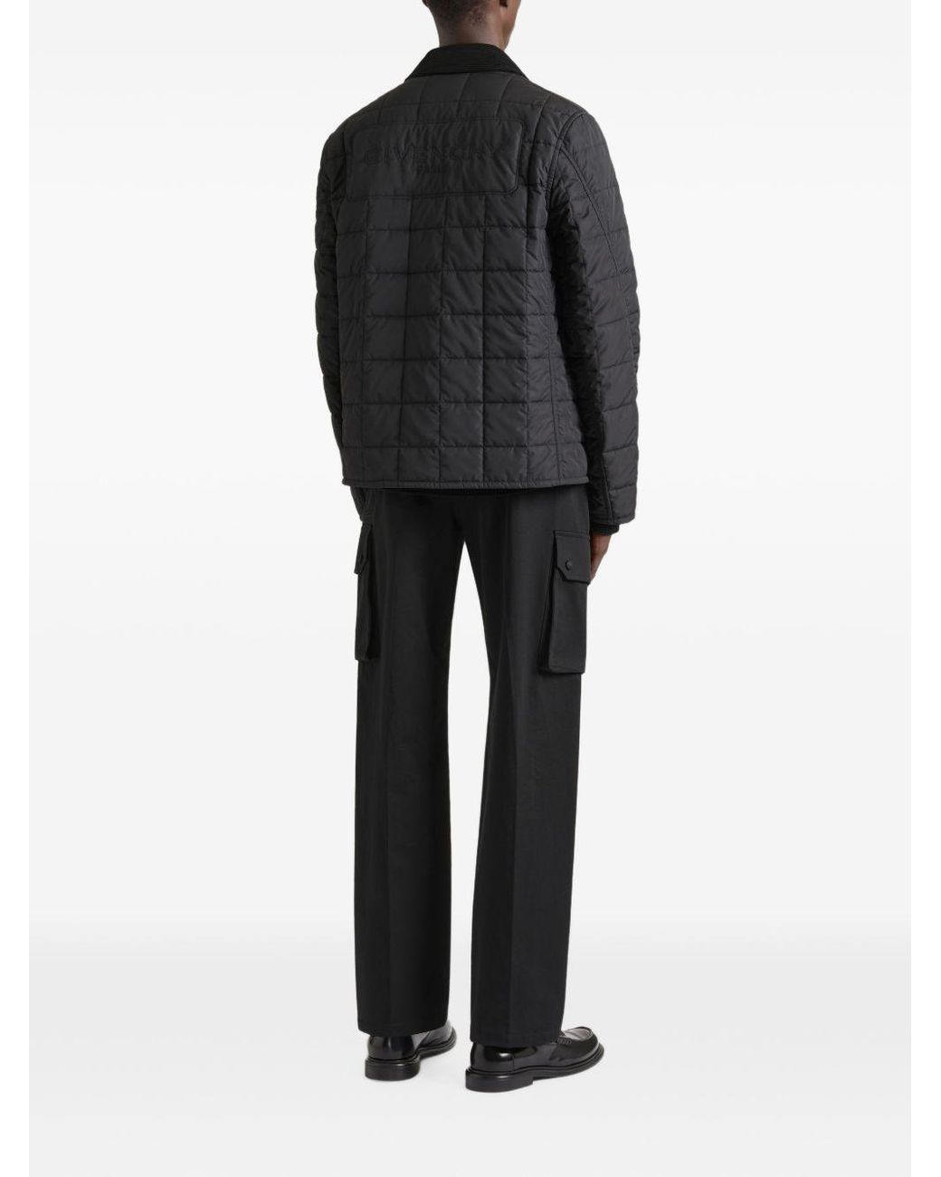 Givenchy Black Quilted Jacket for men