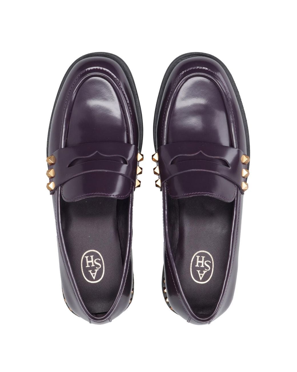 Ash Sandals Dark Violet in het Purple
