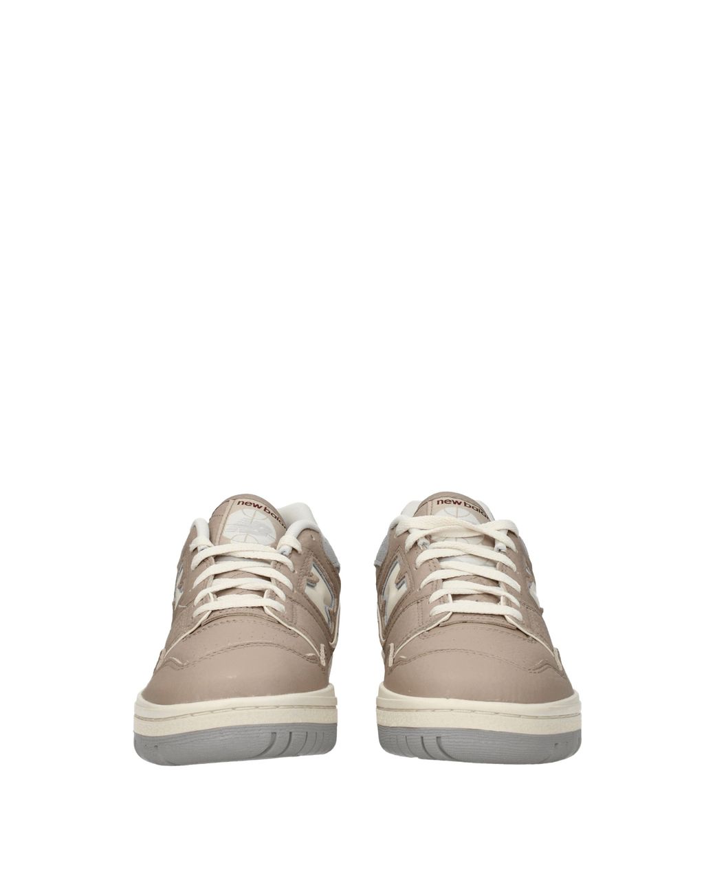 New Balance Gray Sneakers 550 Uomo Pelle/Tortora for men