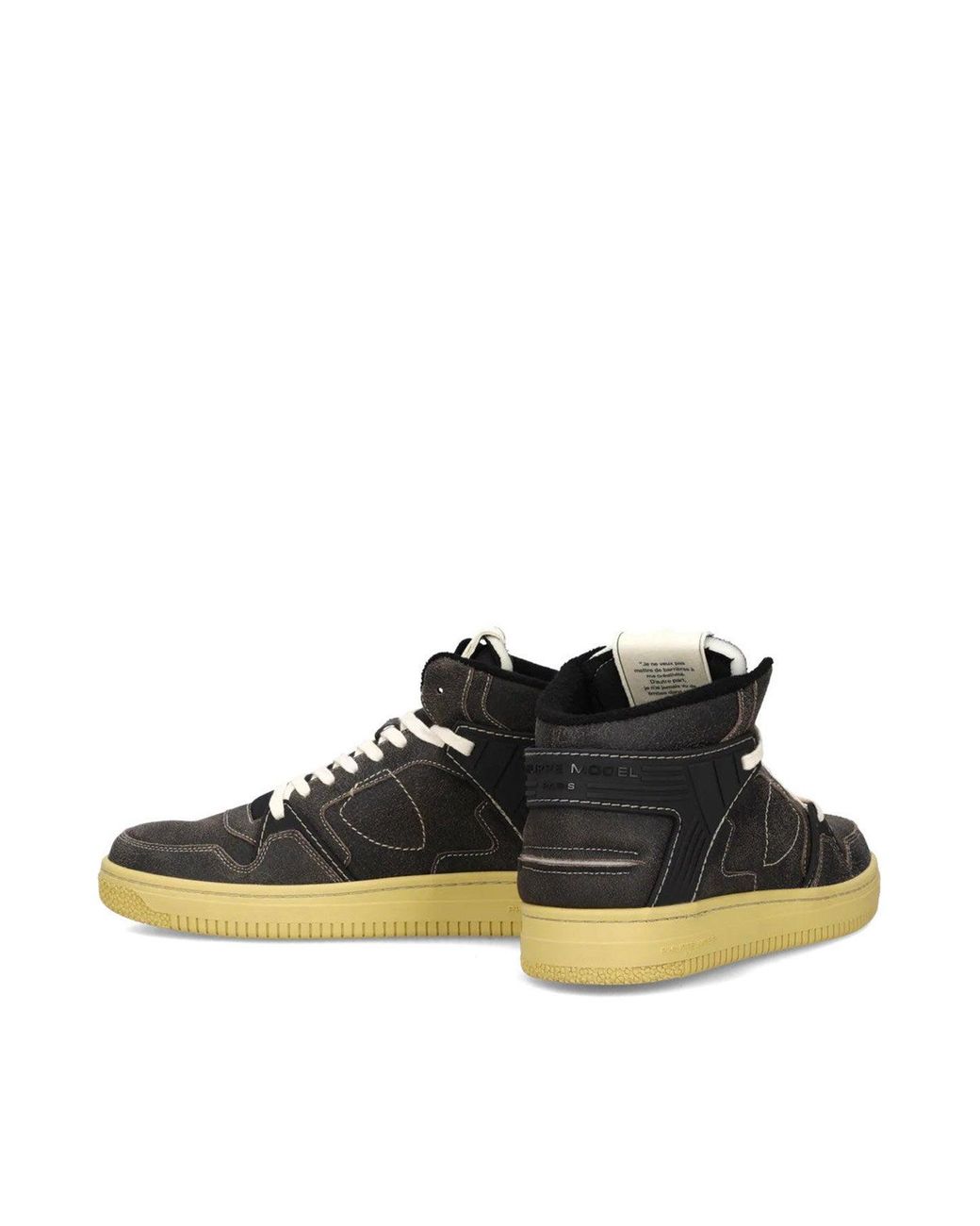 Philippe Model Black Sneakers Schwarz