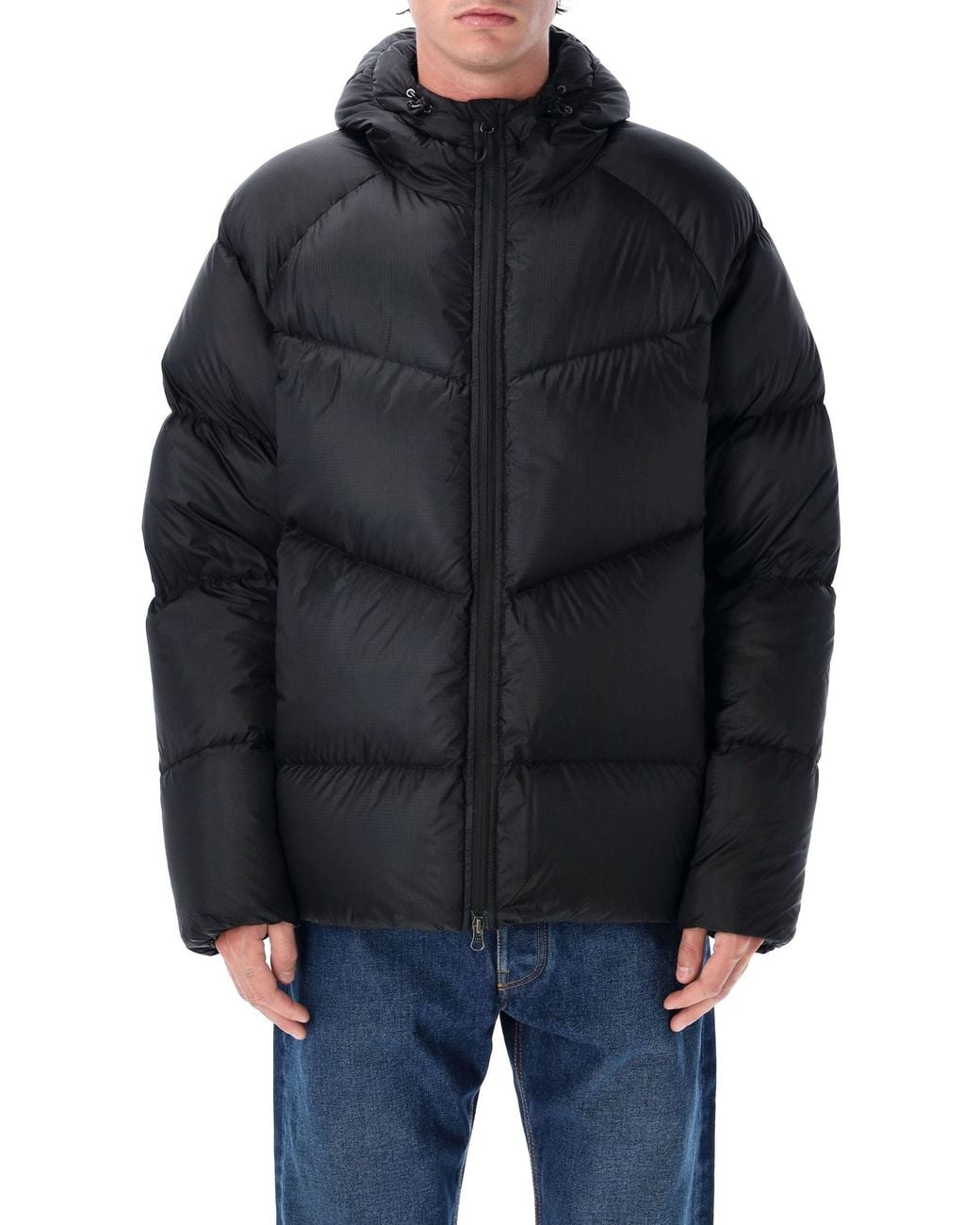 Pyrenex Blue Helium Hooded Down Jacket