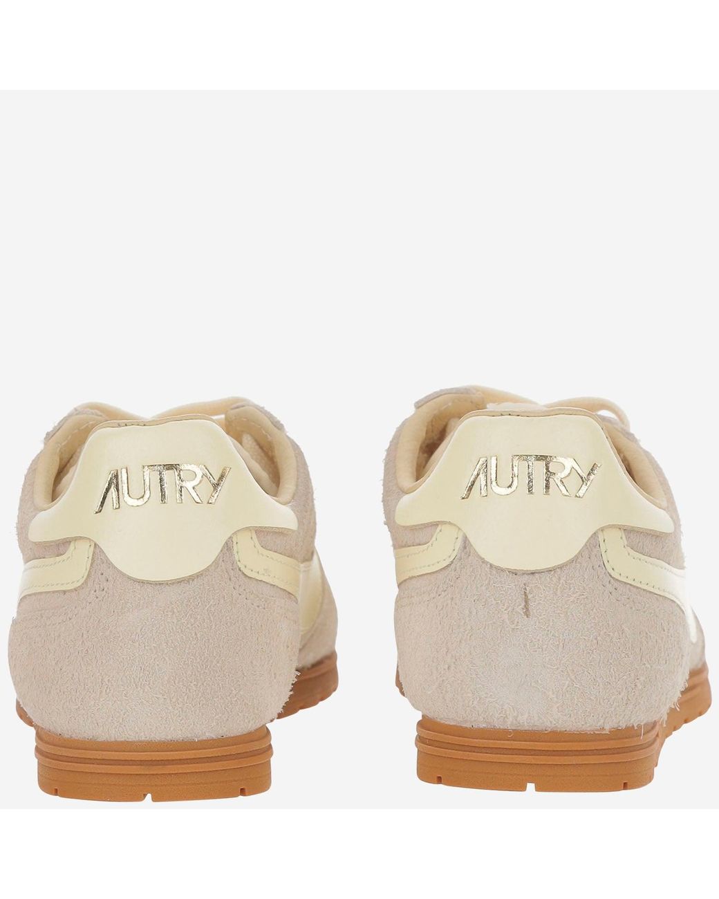 Autry Windspin Leder -Turnschuhe in Natural für Herren