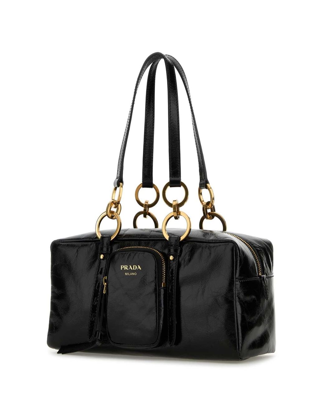 Prada Black Leather Handbag
