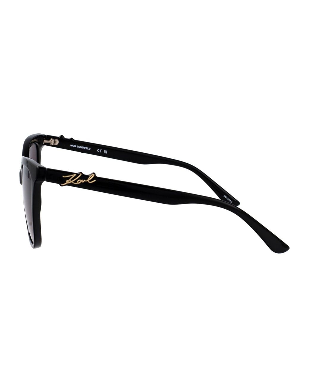 Karl Lagerfeld Brown Injected Sunglasses