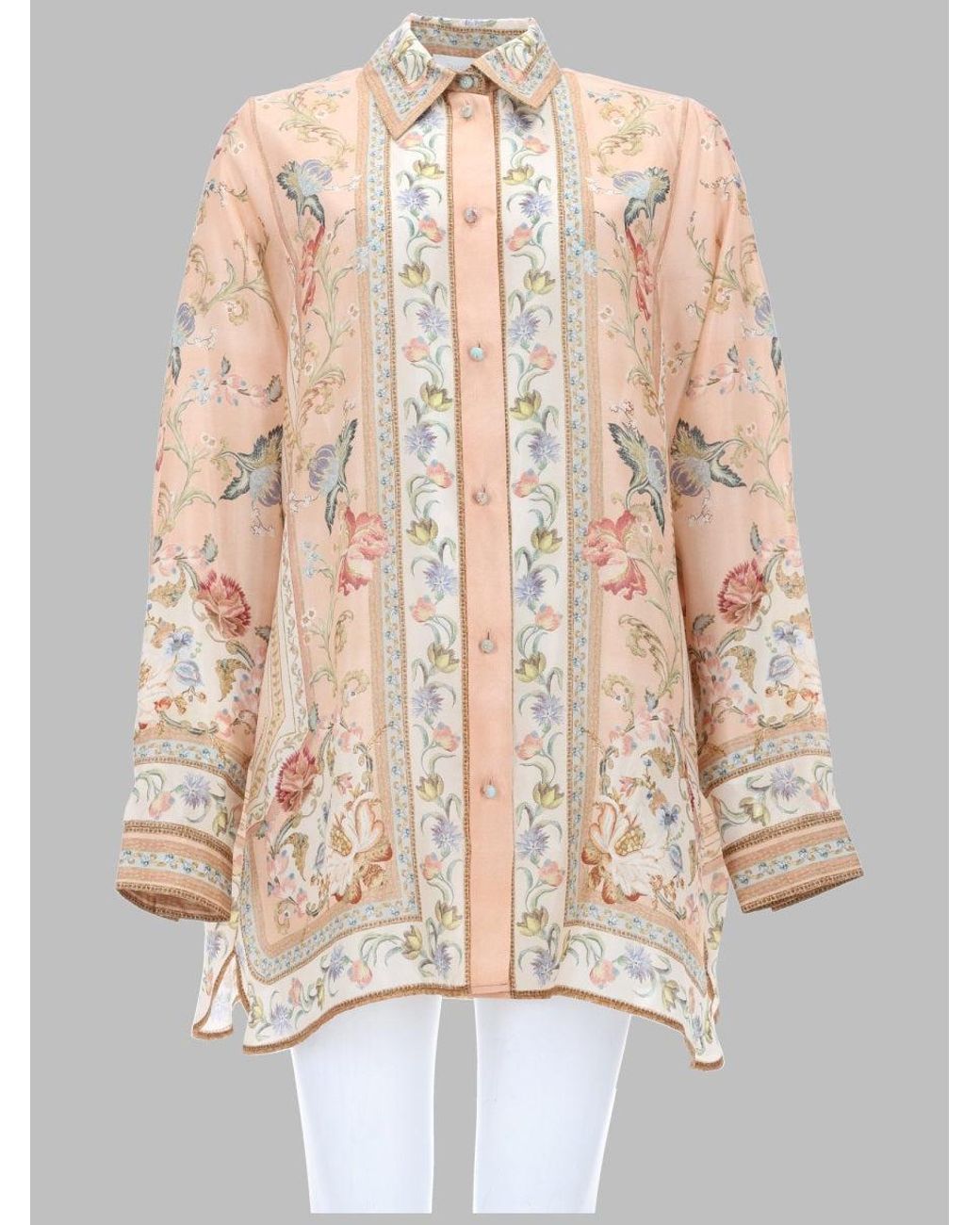 Zimmermann Natural Camicia "Roselight"