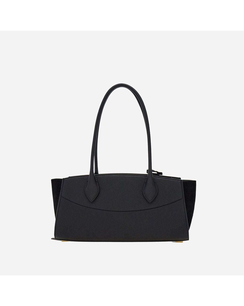 Ferragamo Black Soft Bag East West Student Bag