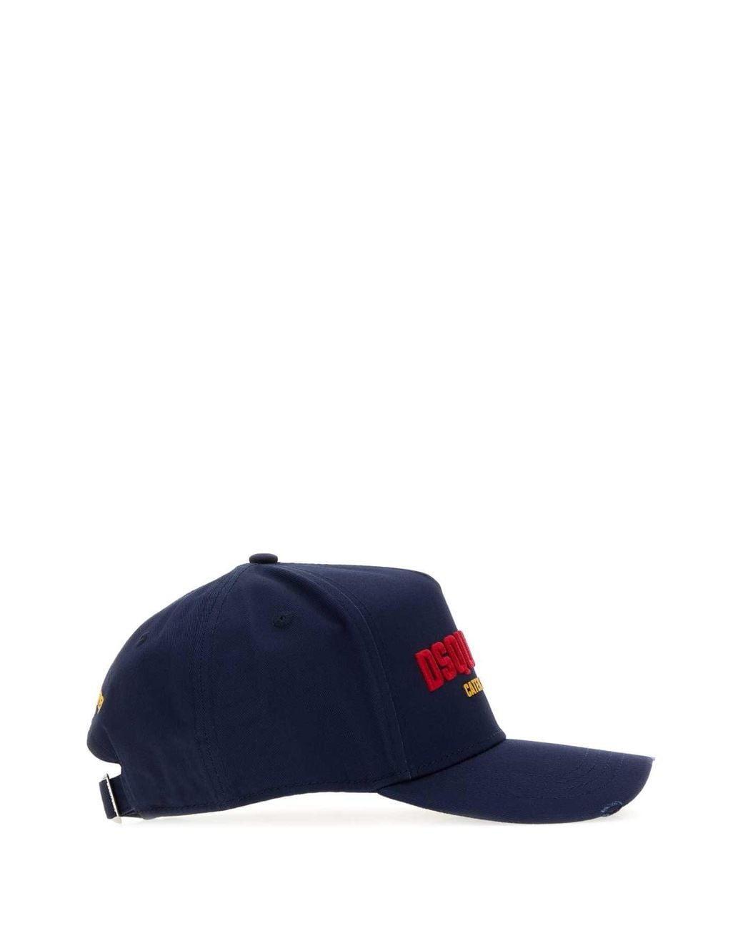 DSquared² Blue Gabardine Baseball Cap