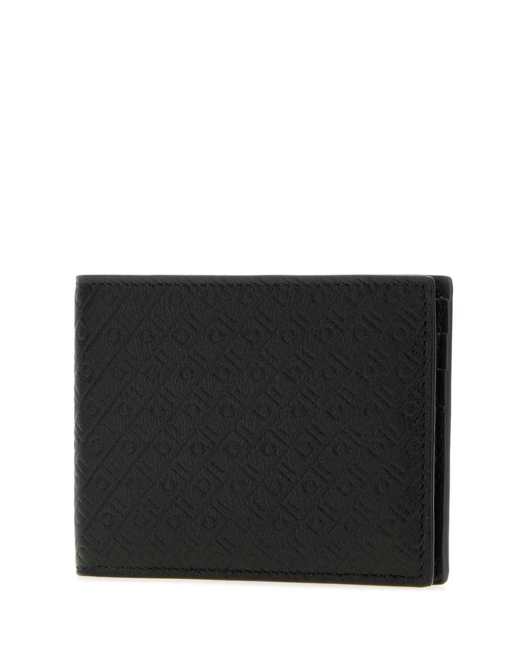 Ferragamo Black Salvatore Leather Wallet