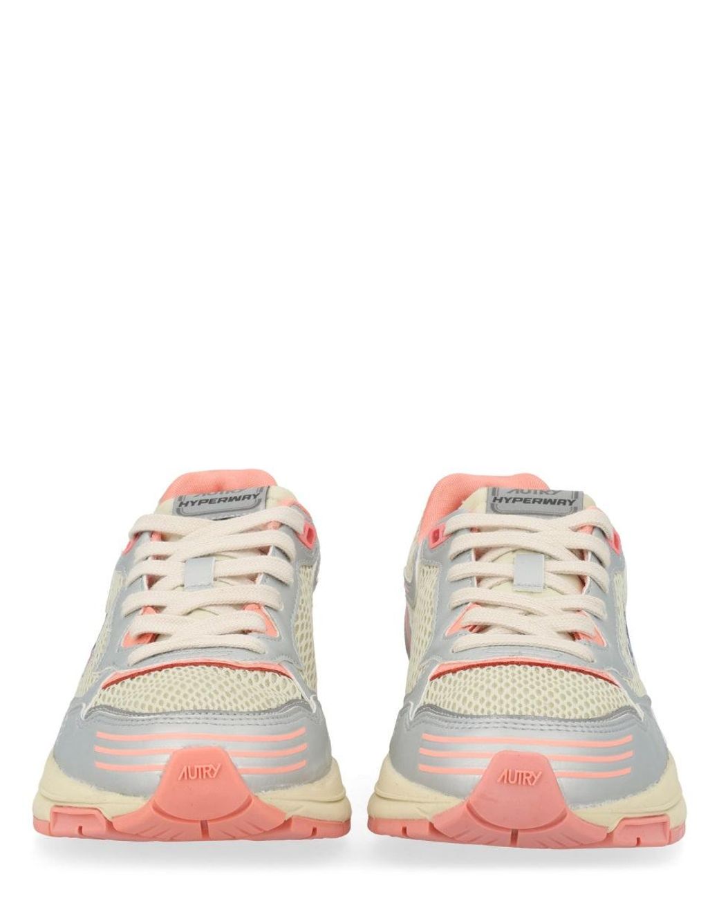 Autry White Hyperway Mesh/Mirror