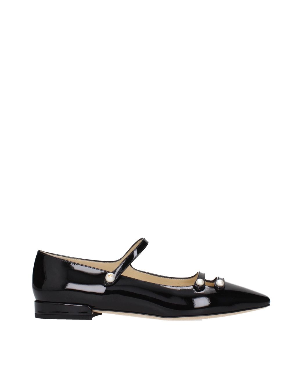 Jimmy Choo Black Dancers Anya Painted