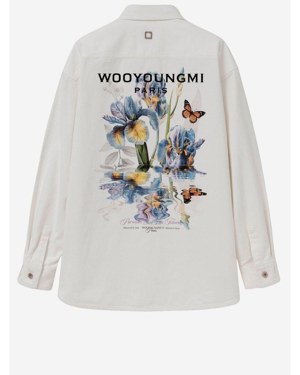 Wooyoungmi White Cotton Shirt for men