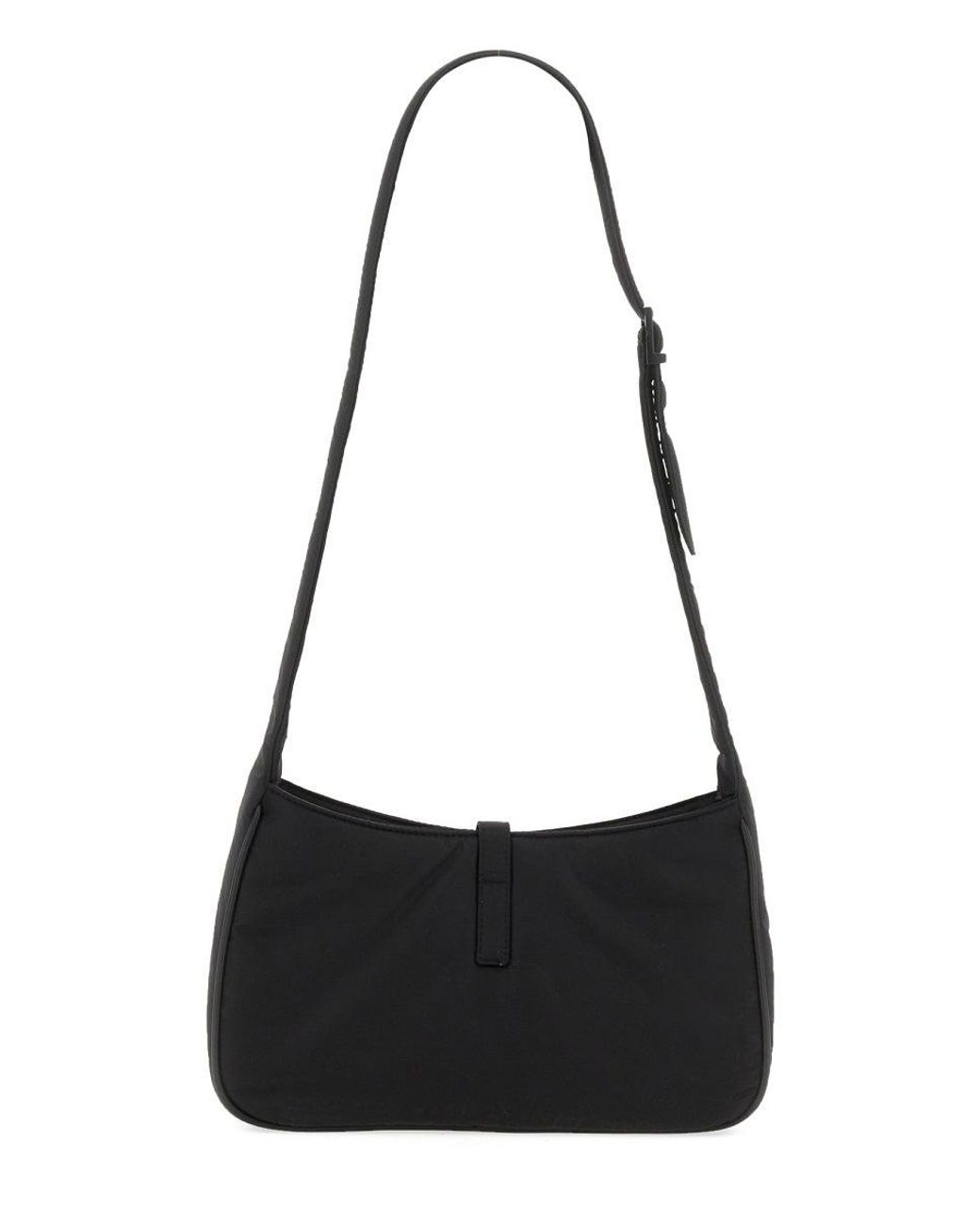 Saint Laurent Black Le 5 À 7 Shoulder Bag Polyamide for men