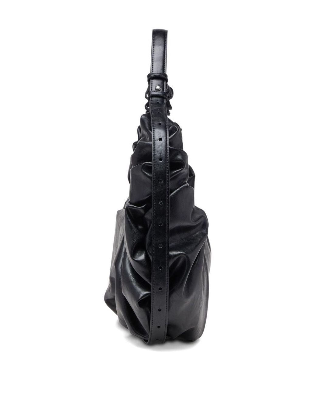 DIESEL Black Grab-D Hobo L Shoulder Bag